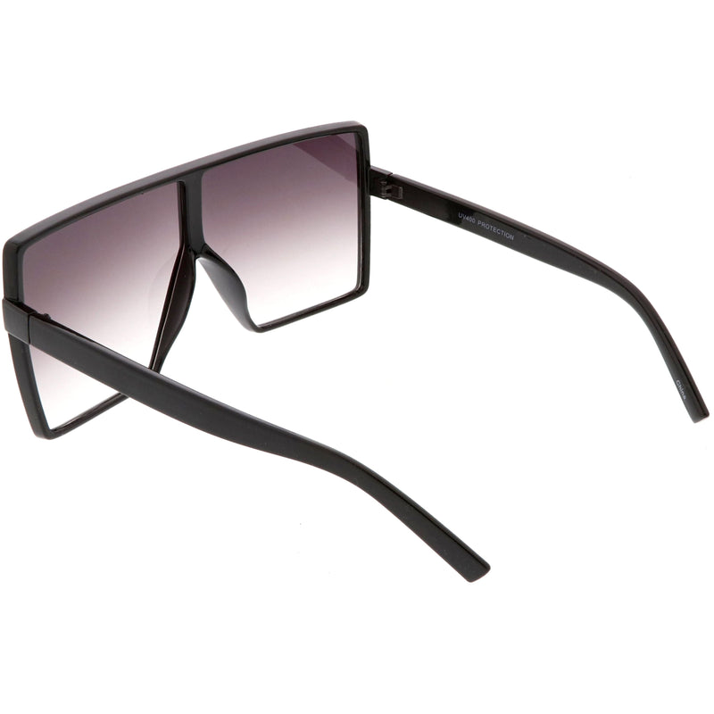 zeroUV Oversize Retro Modern Futuristic Square Aviator Sunglasses C475 Sunglasses