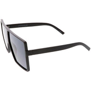 zeroUV Oversize Retro Modern Futuristic Square Aviator Sunglasses C475 Sunglasses