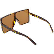 zeroUV Oversize Retro Modern Futuristic Square Aviator Sunglasses C475 Sunglasses