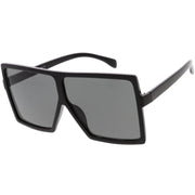 zeroUV Oversize Retro Modern Futuristic Square Aviator Sunglasses C475 Sunglasses