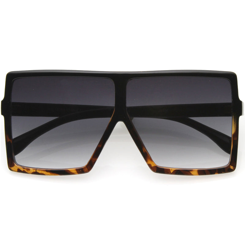 zeroUV Oversize Retro Modern Futuristic Square Aviator Sunglasses C475 Sunglasses