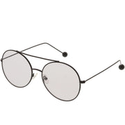 zeroUV Premium Oversize Color Oval Plat Lens Aviator Sunglasses C498 Sunglasses