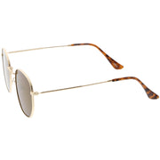 zeroUV Retro Dapper Indie Modern Flat Geometric Lens Sunglasses C518 Sunglasses