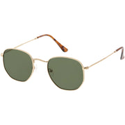 zeroUV Retro Dapper Indie Modern Flat Geometric Lens Sunglasses C518 Sunglasses