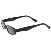 zeroUV Retro 1990's Thin Rectangle Fashion Sunglasses C547 Sunglasses