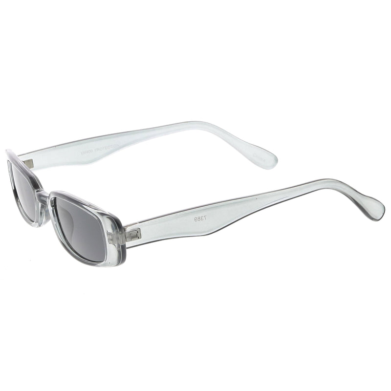 zeroUV Retro 1990's Thin Rectangle Fashion Sunglasses C547 Sunglasses