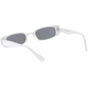 zeroUV Retro 1990's Thin Rectangle Fashion Sunglasses C547 Sunglasses