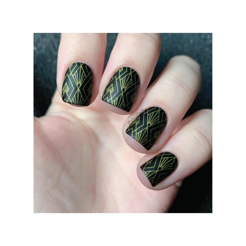 UberChic Beauty Art Deco Glam Stamping Plate