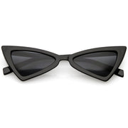 zeroUV Women's Fashion Retro Triangle Cat Eye Sunglasses C570 Sunglasses