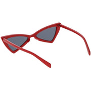 zeroUV Women's Fashion Retro Triangle Cat Eye Sunglasses C570 Sunglasses