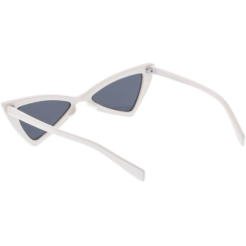 zeroUV Women's Fashion Retro Triangle Cat Eye Sunglasses C570 Sunglasses