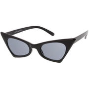zeroUV Women's Retro High Pointed Cat Eye Sunglasses C583 Sunglasses