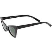 zeroUV Women's Retro High Pointed Cat Eye Sunglasses C583 Sunglasses