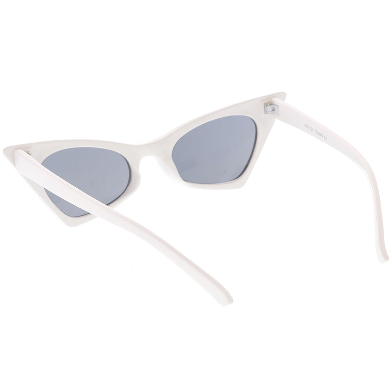 zeroUV Women's Retro High Pointed Cat Eye Sunglasses C583 Sunglasses