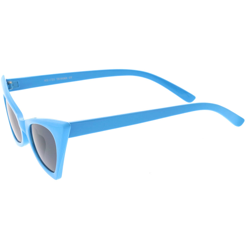 zeroUV Women's Retro High Pointed Cat Eye Sunglasses C583 Sunglasses