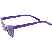 zeroUV Women's Retro High Pointed Cat Eye Sunglasses C583 Sunglasses