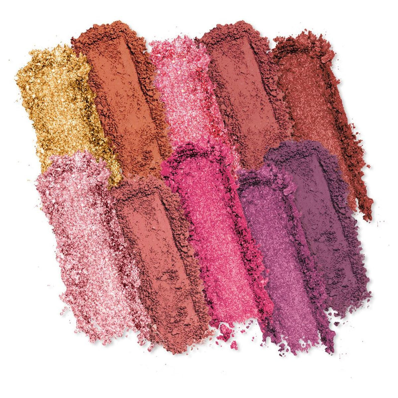 Profusion Cosmetics Fuchsia 10 shade palette Eyes