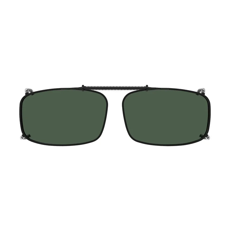 eyekeeper.com Polarized Lens Clip on Sunglasses C63 (54MMx34MM) Sunglasses Dark Slate Gray Brown,G15,Grey