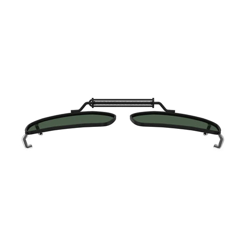 eyekeeper.com Polarized Lens Clip on Sunglasses C63 (54MMx34MM) Sunglasses White Smoke Brown,G15,Grey