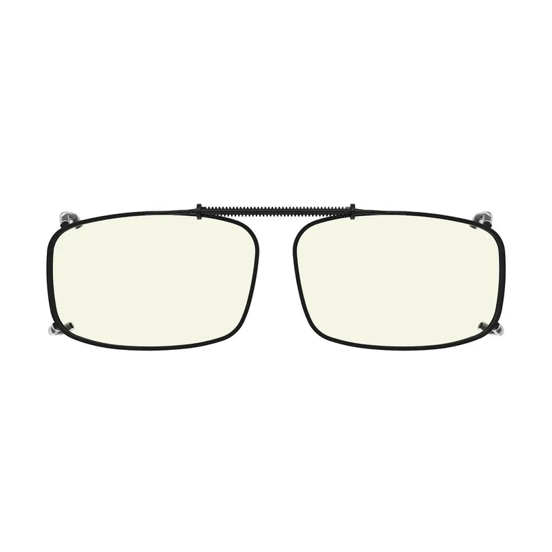 eyekeeper.com Metal Frame Blue Light Filter Clip on Glasses C63 (54MMx34MM) Eyeglasses Seashell Clear