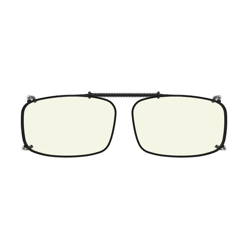 eyekeeper.com Metal Frame Blue Light Filter Clip on Glasses C63 (54MMx34MM) Eyeglasses Seashell Clear