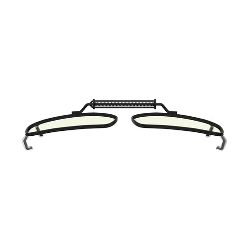 eyekeeper.com 3 Pack Metal Blue Light Filter Clip on Glasses C63 (54MMx34MM) Eyeglasses White Smoke Clear-3pcs