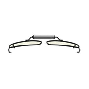 eyekeeper.com Metal Frame Blue Light Filter Clip on Glasses C63 (54MMx34MM) Eyeglasses White Smoke Clear