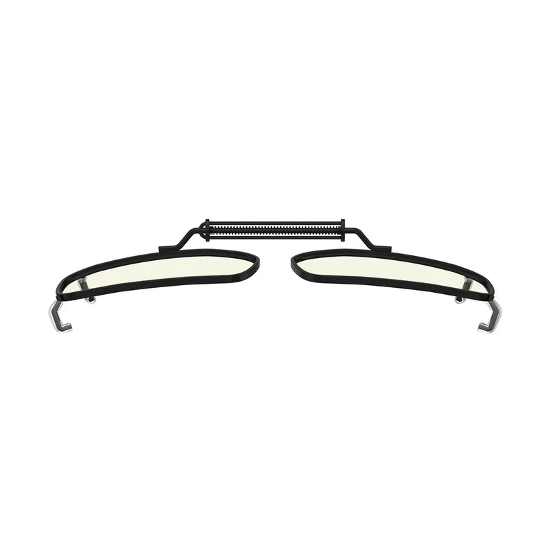 eyekeeper.com Metal Frame Blue Light Filter Clip on Glasses C63 (54MMx34MM) Eyeglasses White Smoke Clear