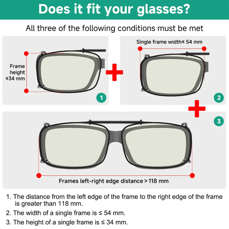 eyekeeper.com Metal Frame Blue Light Filter Clip on Glasses C63 (54MMx34MM) Eyeglasses White Smoke Clear