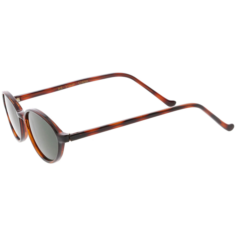 zeroUV Indie Dapper True Vintage Round Oval Sunglasses C655 Sunglasses