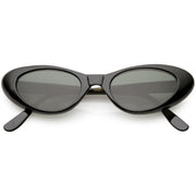 zeroUV Women's Small Retro True Vintage Cat Eye Sunglasses C661 Sunglasses