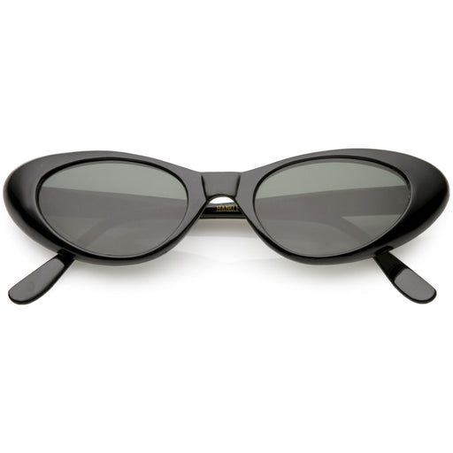 zeroUV Women's Small Retro True Vintage Cat Eye Sunglasses C661 Sunglasses