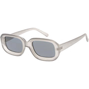 zeroUV Artistic Retro Modern Deep Rectangle Block Flat Lens Sunglasses C673 Sunglasses