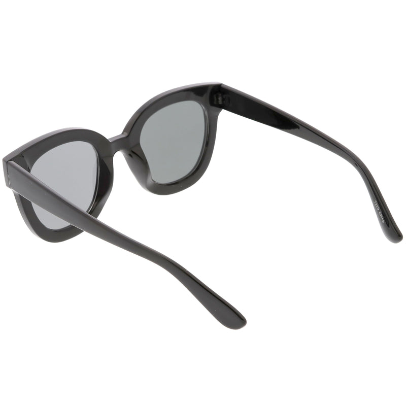 zeroUV Oversize Novelty Star Embellished Horned Rim Sunglasses C683 Sunglasses