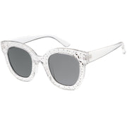 zeroUV Oversize Novelty Star Embellished Horned Rim Sunglasses C683 Sunglasses