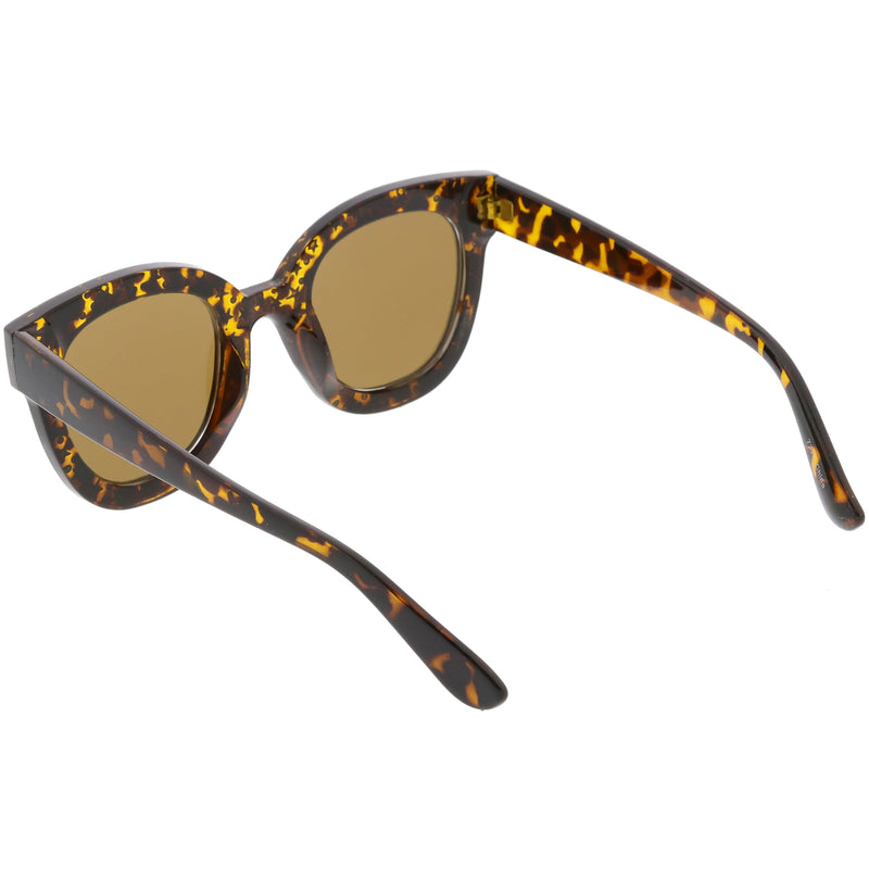 zeroUV Oversize Novelty Star Embellished Horned Rim Sunglasses C683 Sunglasses