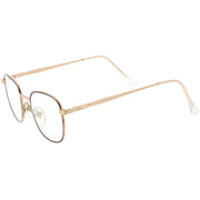 zeroUV True Vintage Dapper Square Clear Lens Glasses C718 Glasses