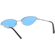 zeroUV Retro 1990's Color Tone Metal Cat Eye Sunglasses C724 Sunglasses