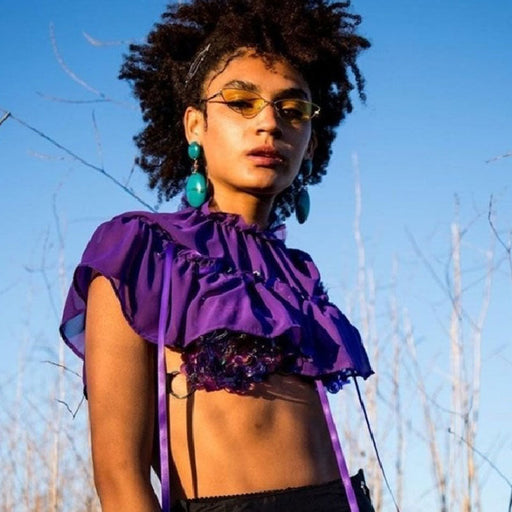 zeroUV Retro 1990's Color Tone Metal Cat Eye Sunglasses C724 Sunglasses