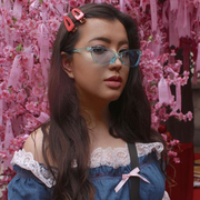 zeroUV Retro Small Triangle Transparent Color Tone Lens Cat Eye Sunglasses C727 Sunglasses