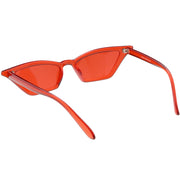 zeroUV Women's Colorful Translucent Color Tone Lens Cat Eye Sunglasses C735 Sunglasses