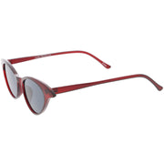 zeroUV Women's Retro Low Pointed Cat Eye Sunglasses C737 Sunglasses