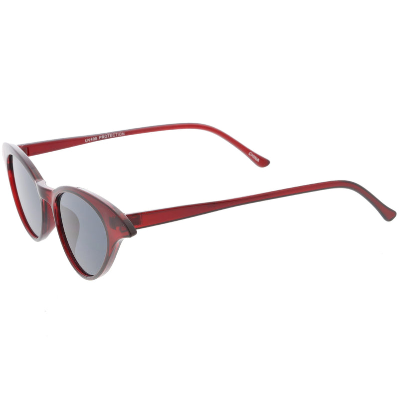 zeroUV Women's Retro Low Pointed Cat Eye Sunglasses C737 Sunglasses