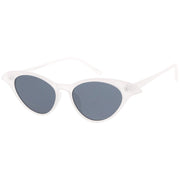 zeroUV Women's Retro Low Pointed Cat Eye Sunglasses C737 Sunglasses