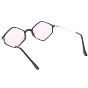 zeroUV Retro Color Tone Hexagon Diamond Shape Sunglasses C740 Sunglasses