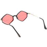 zeroUV Retro Color Tone Hexagon Diamond Shape Sunglasses C740 Sunglasses