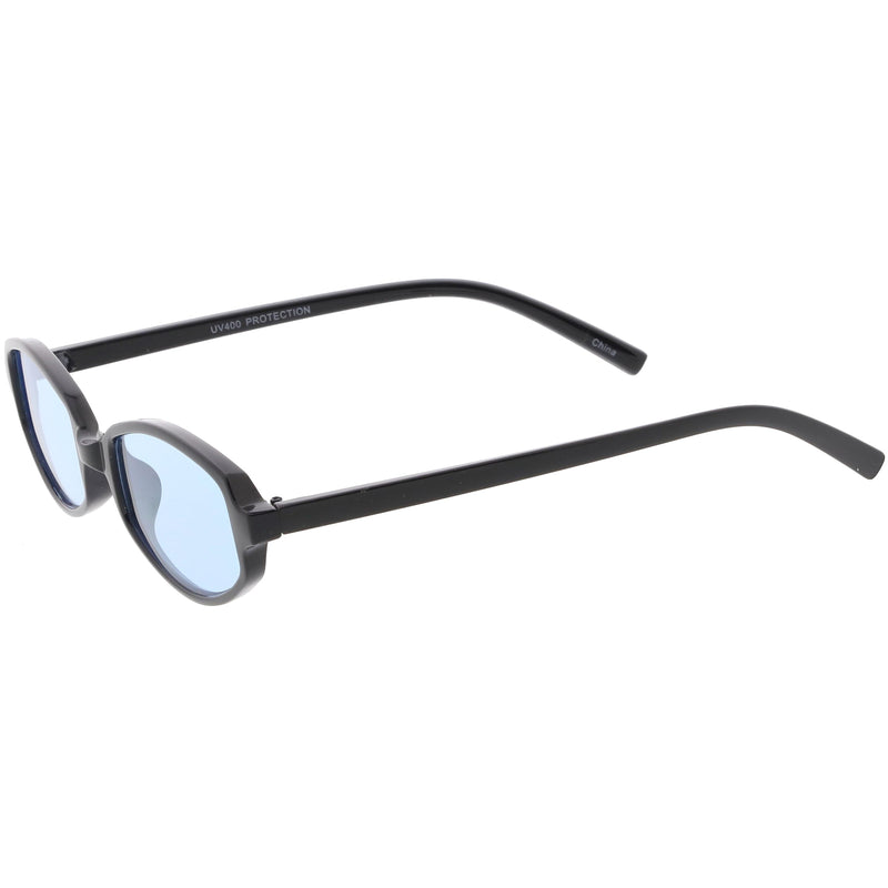 zeroUV Retro Small Rectangle Color Toned Lens Sunglasses C751 Sunglasses
