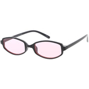 zeroUV Retro Small Rectangle Color Toned Lens Sunglasses C751 Sunglasses