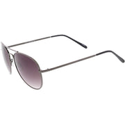 zeroUV Medium Classic Retro Metal Frame Aviator Sunglasses 53mm 1372 Sunglasses