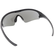 zeroUV TR-90 Performance Wrap Around Half Frame Sunglasses C798 Sunglasses